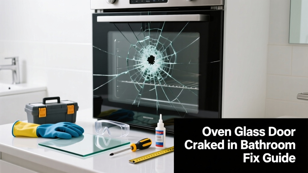 Oven Glass Door Cracked in Bathroom: Fix Guide