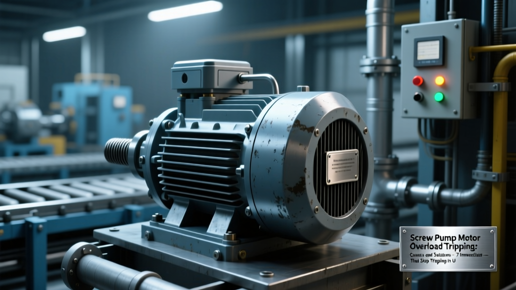 Screw Pump Motor Overload: 7 Fixes in <15 Min