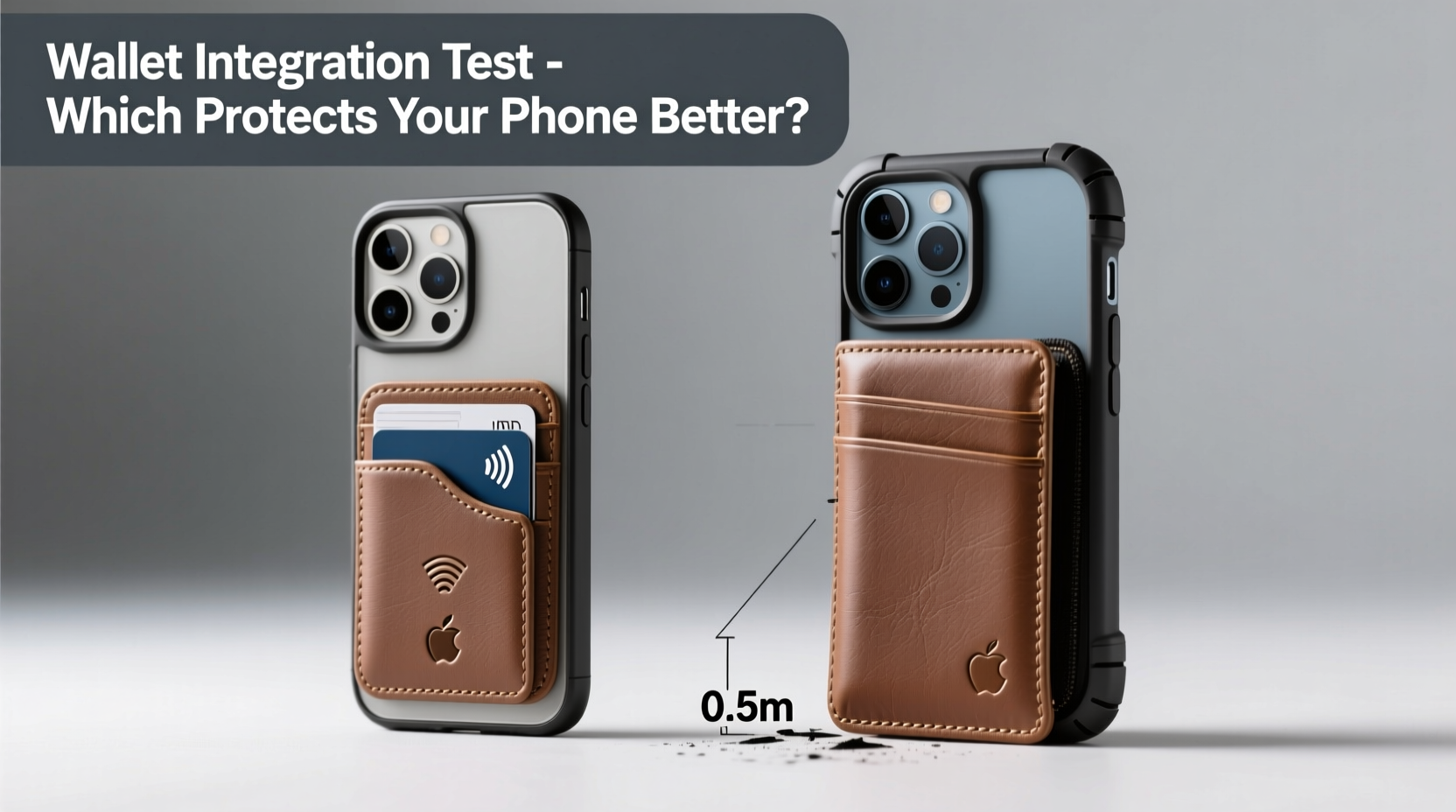 iphone case with wallet vs separate wallet which protects your phone better