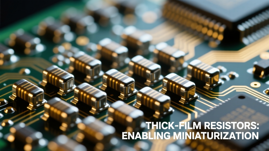 Thick Film Chip Resistors Ease and Advance Miniaturization