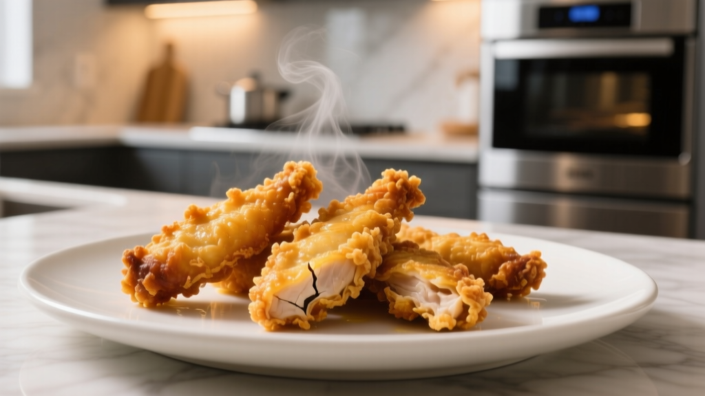 Perfect Frozen Chicken Fingers in Air Fryer (Crispy!) 