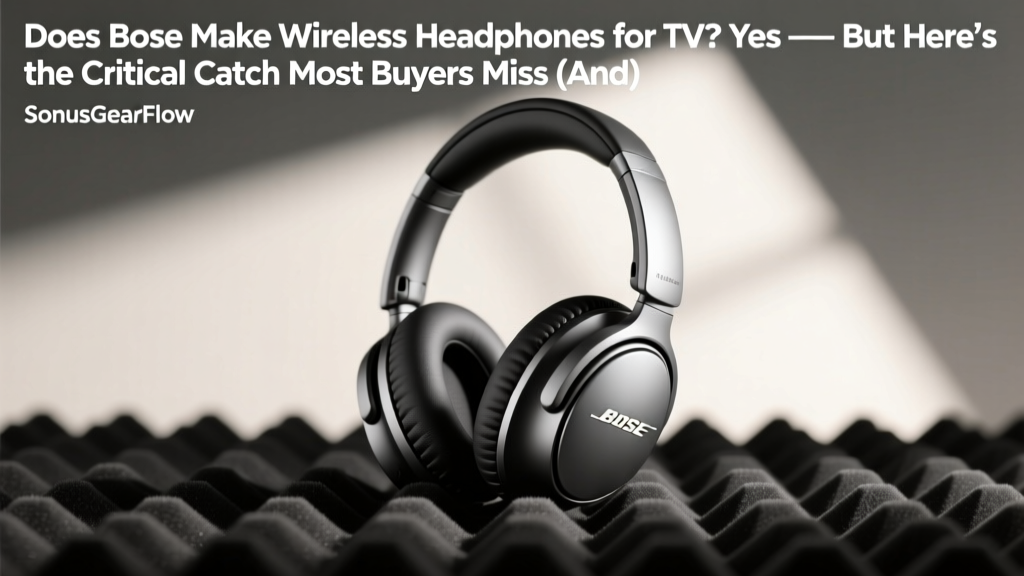 Bose Wireless Headphones for TV: Low-Latency Guide (2026)