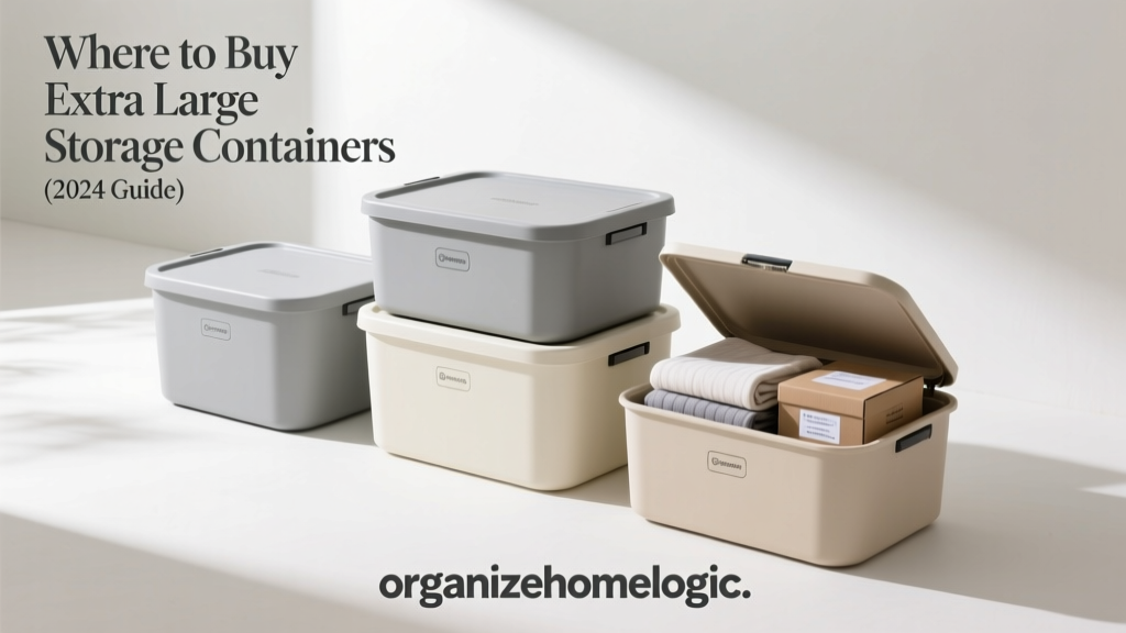 Best Extra Large Storage Containers (2024 Buying Guide)
