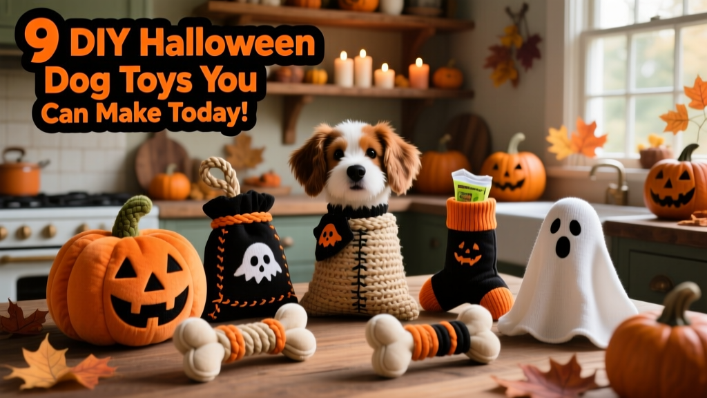9 Awesome DIY Halloween Dog Toys You Can Make Today (With Pictures)