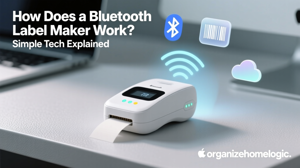 How Does a Bluetooth Label Maker Work? Simple Tech Explained