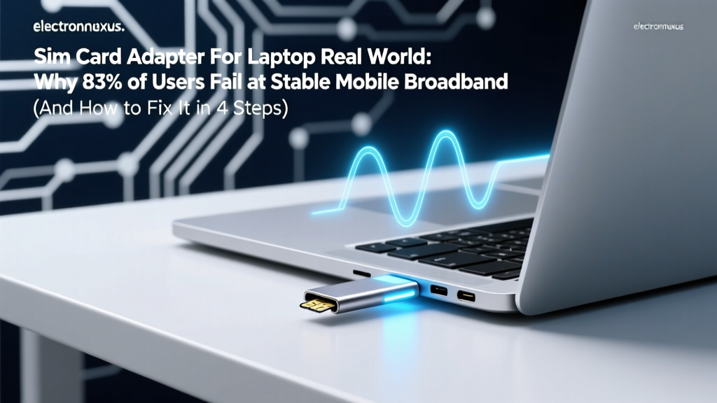 Sim Card Adapter For Laptop Real World: Why 83% of Users Fail at Stable Mobile Broadband (And How to Fix It in 4 Steps)