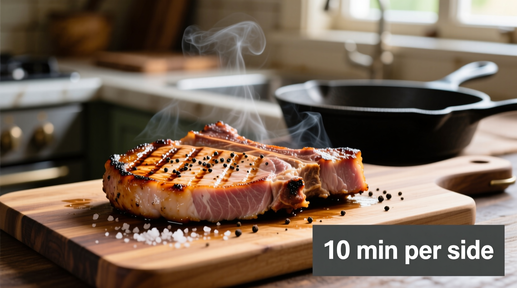 how long to cook a porkchop