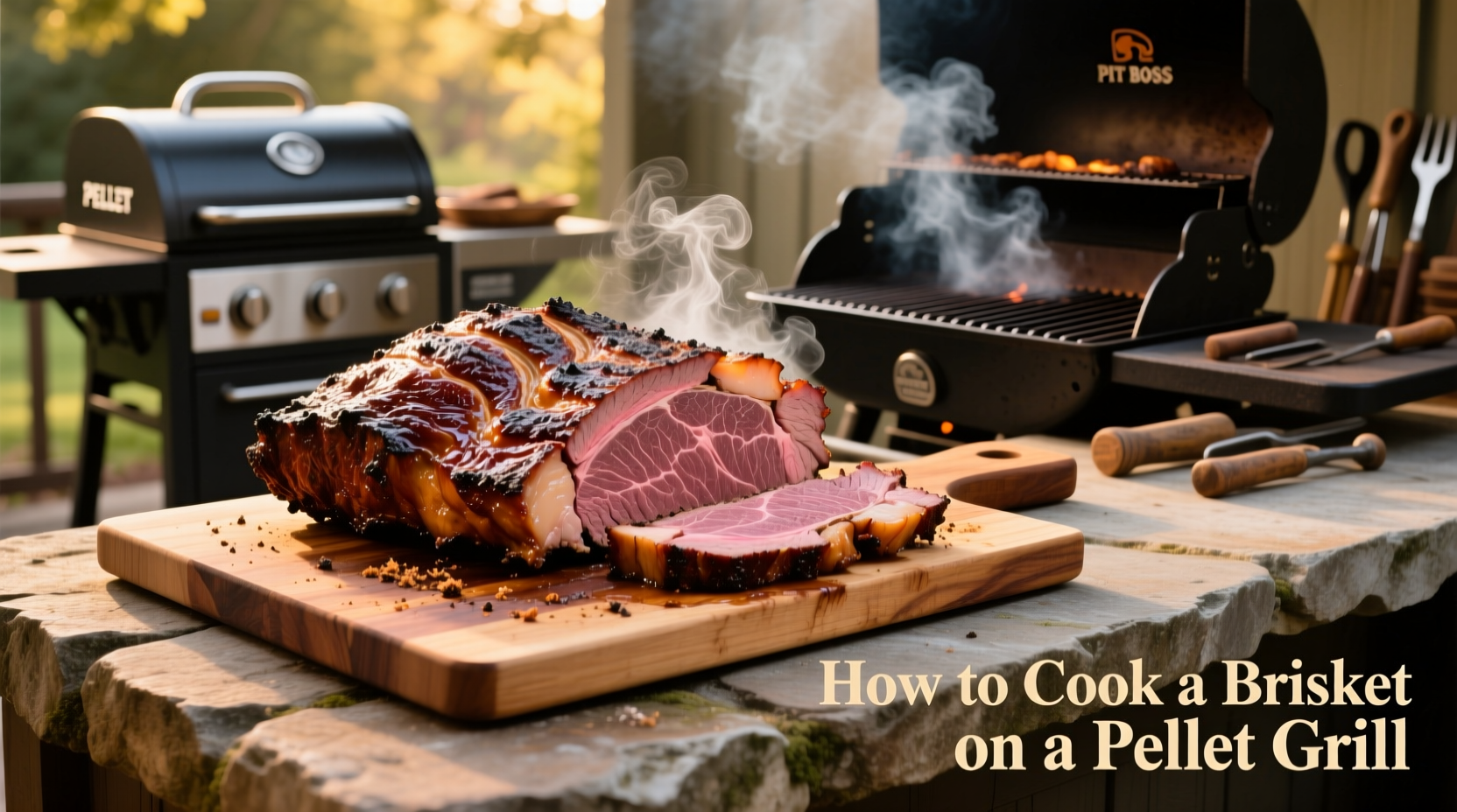 how to cook a brisket on a pellet grill