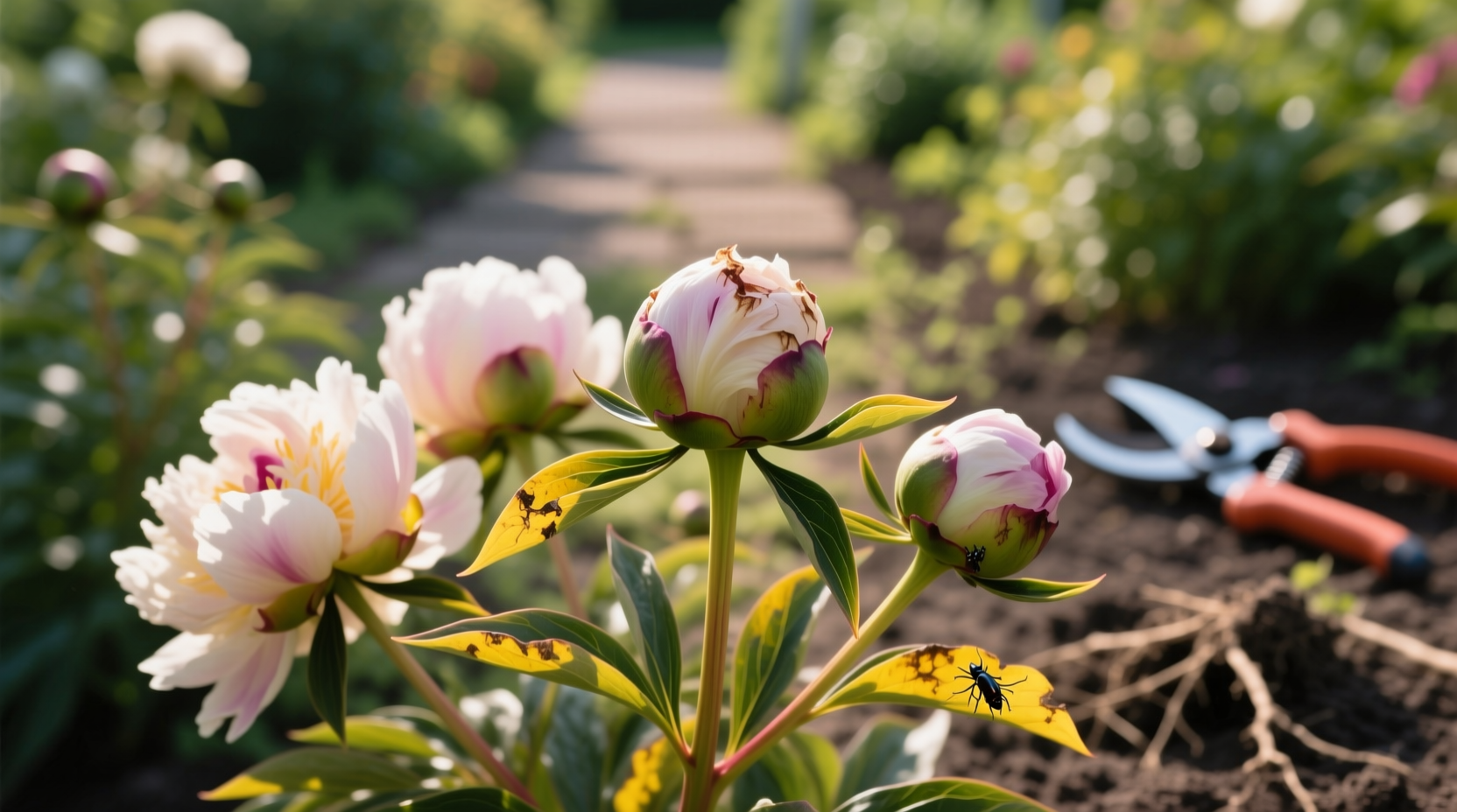 why your peonies arent blooming