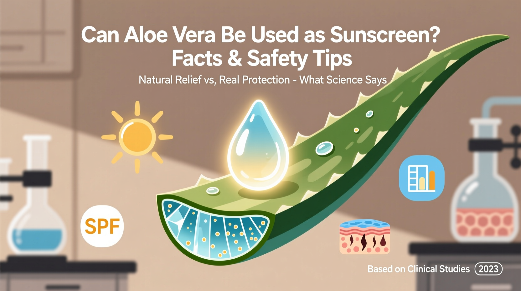 Aloe Vera as Sunscreen: 5 Facts | TheHomeSprouts