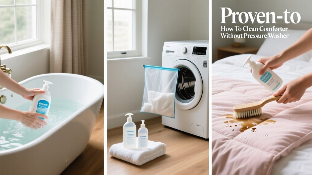 Proven: How To Clean Comforter Without Pressure Washer