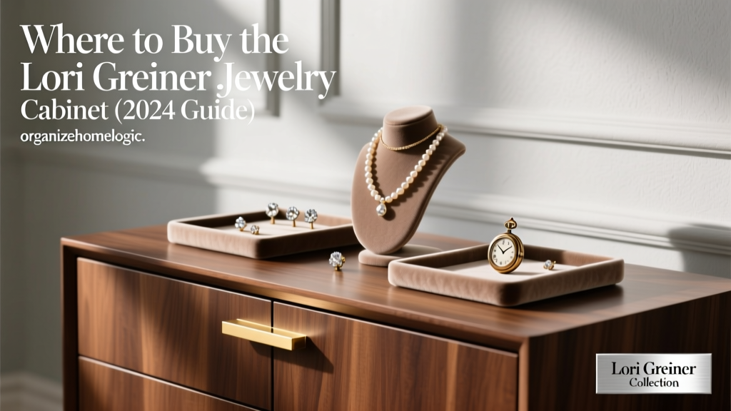 Where to Buy the Lori Greiner Jewelry Cabinet (2024 Guide)