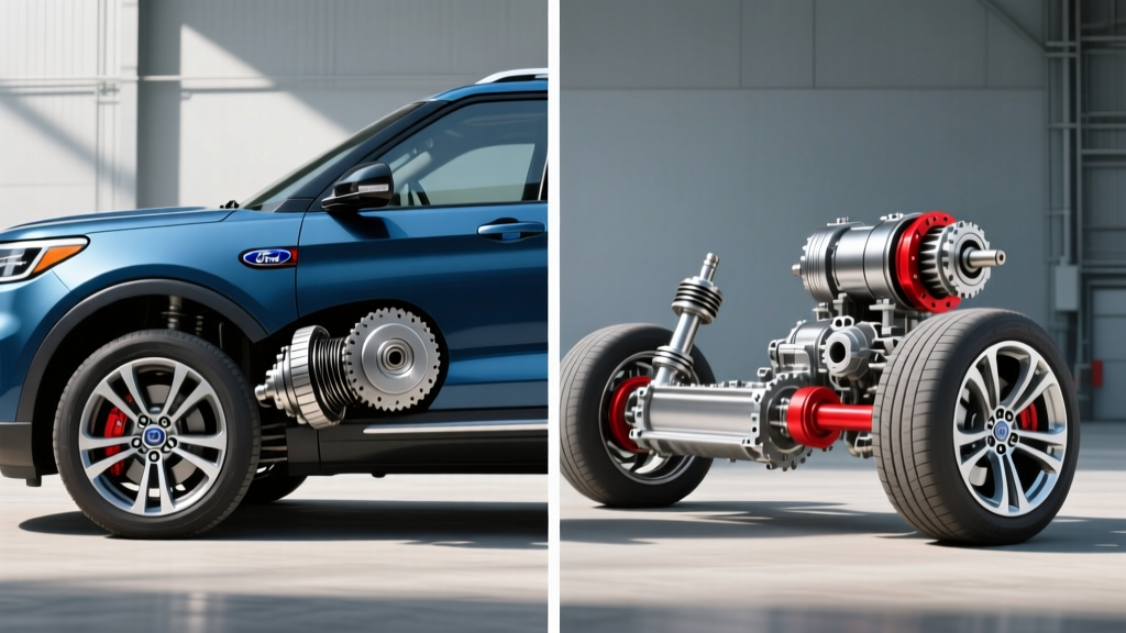 2025 Ford Explorer Standard Drivetrain RWD or AWD CV Axle Costs
