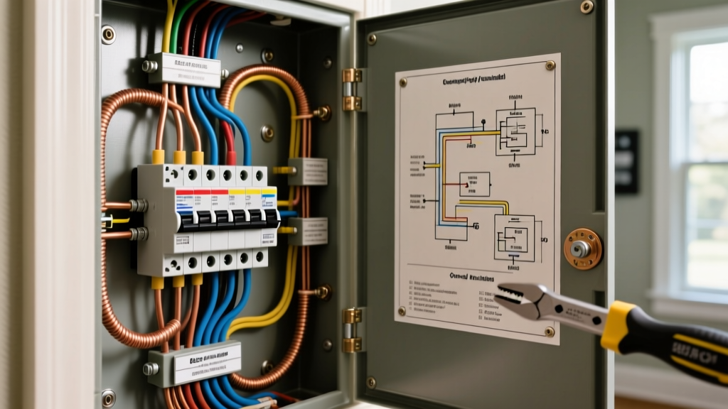 Electrical Breaker Box Wiring: NEC Rules, Diagrams & Sizing