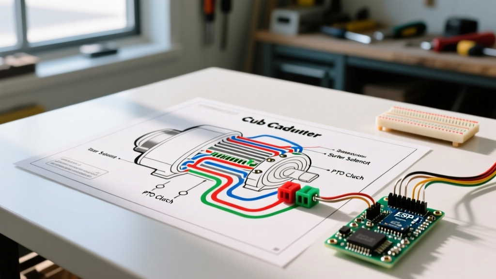 Mastering the Wiring Diagram for a Cub Cadet Tractor Motor