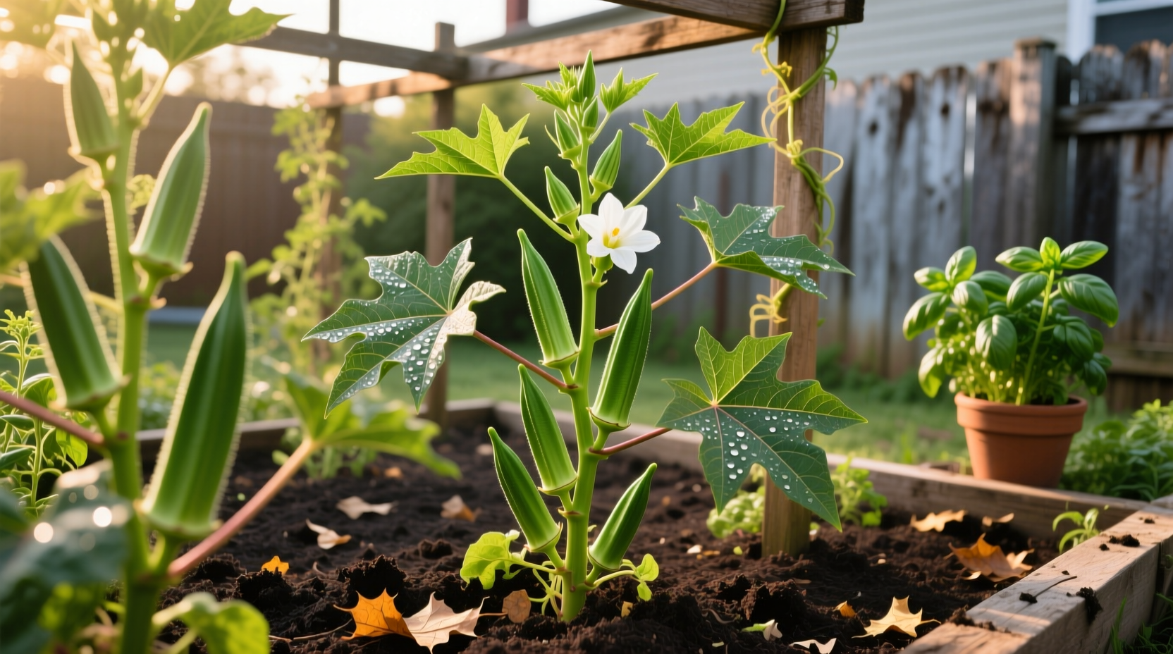 Growing Okra in the Backyard Vegetable Garden: A Complete Guide