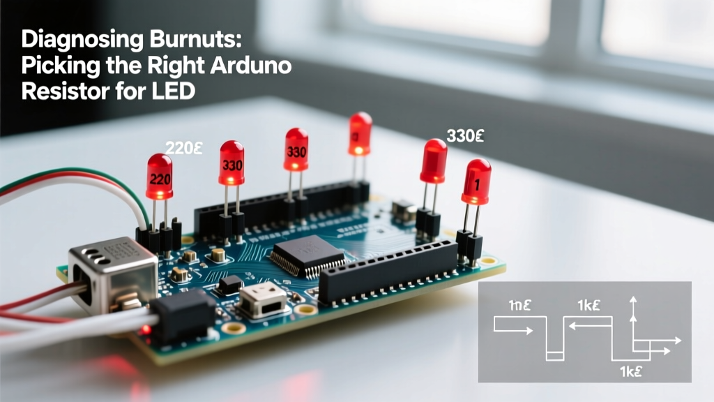 Diagnosing Burnouts: Picking the Right Arduino Resistor for LED