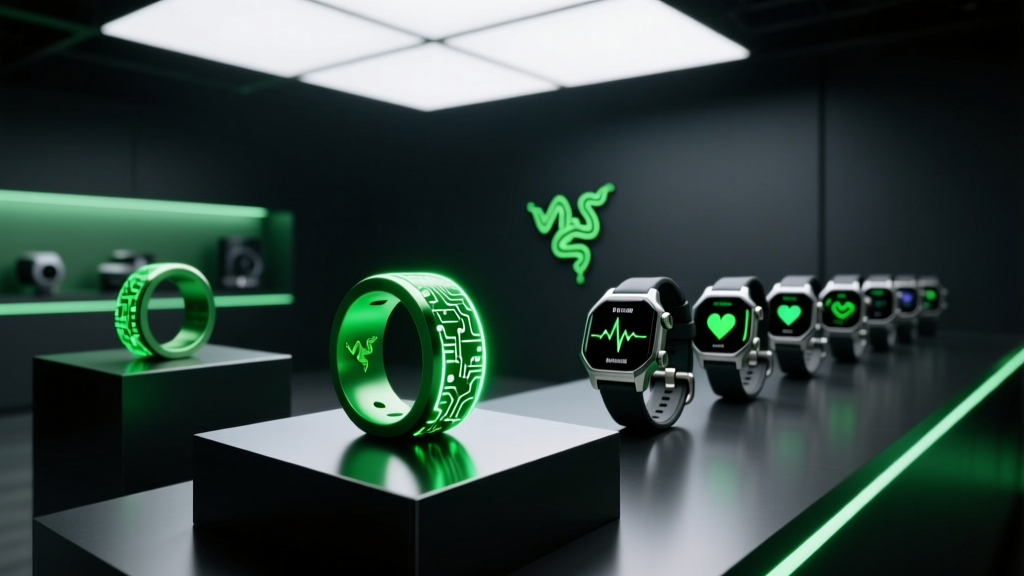 Razer CES 2026: Haptic Smart Rings and Esports Wearables