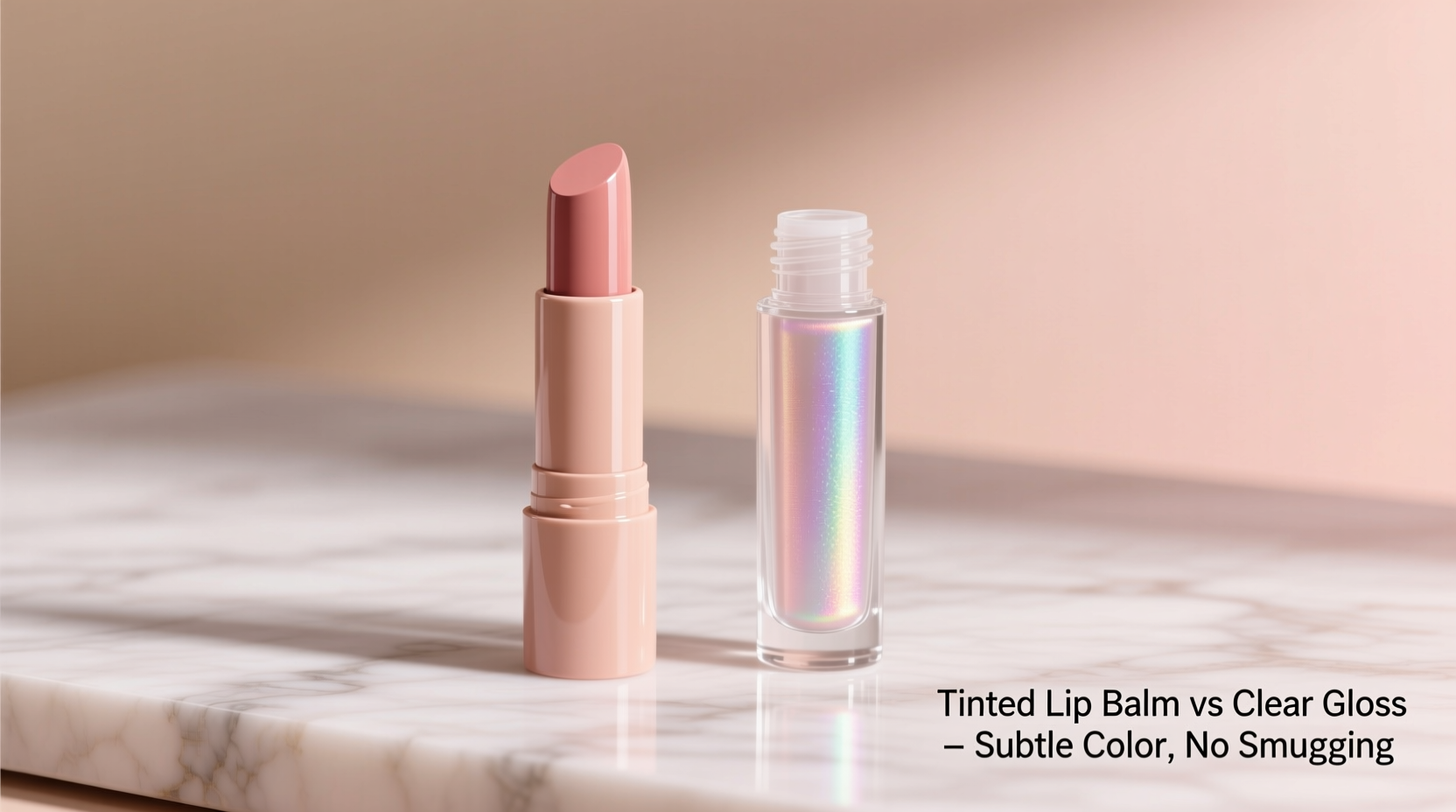 tinted lip balm vs clear gloss which adds subtle color without smudging