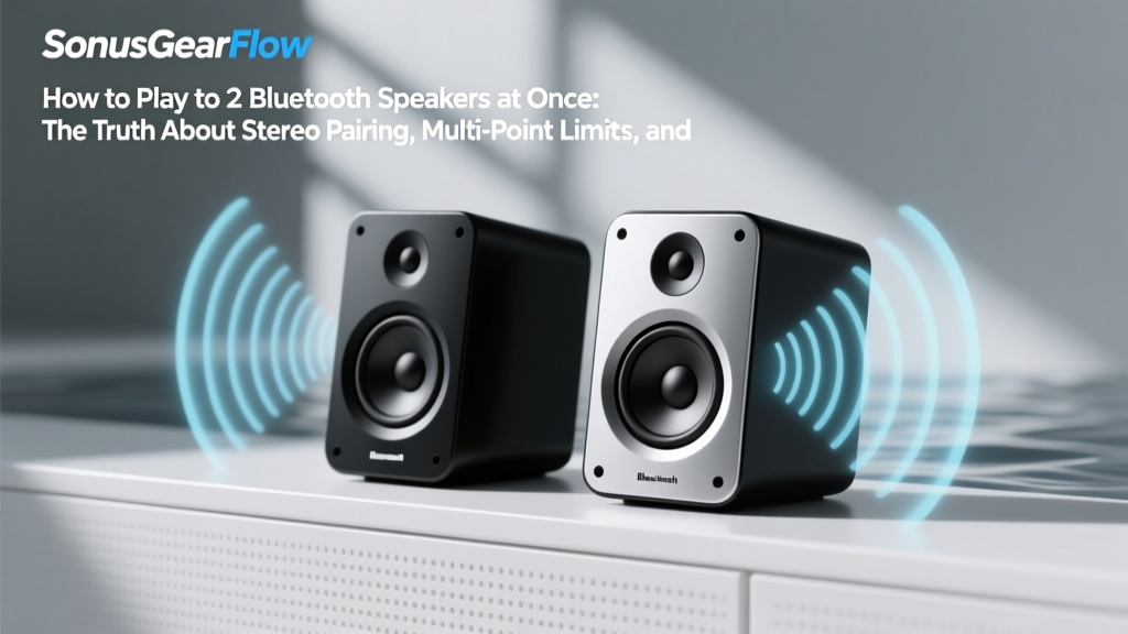 Play to 2 Bluetooth Speakers: Real Fixes for 2026