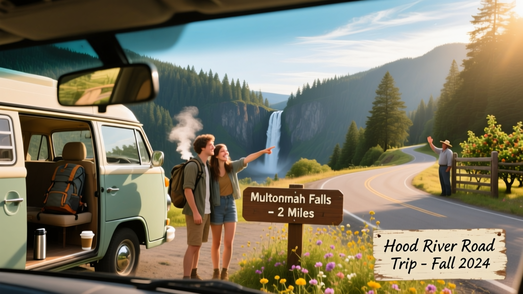 Columbia River Gorge Road Trip: Multnomah Falls, Hood River, and the Living Pulse of the Pacific Northwest