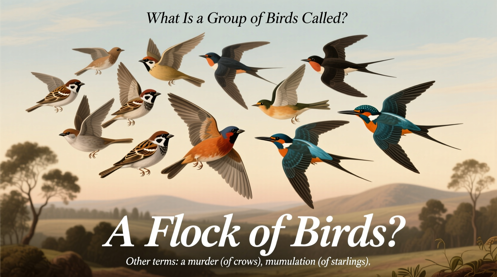 what is the group of birds called