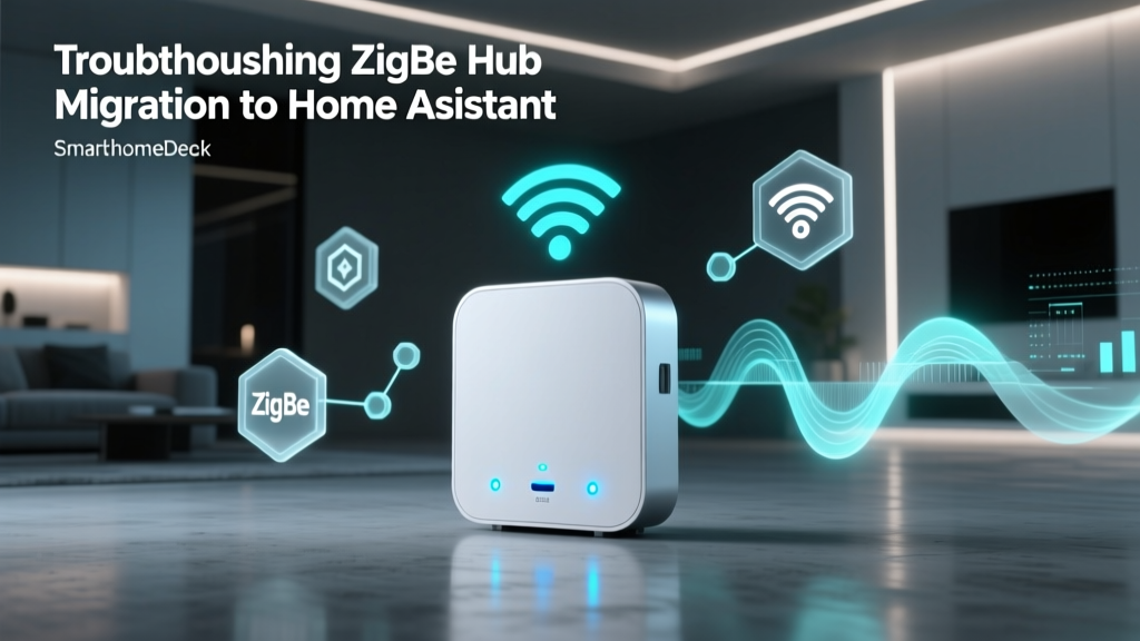 Troubleshooting Zigbee Hub Migration to Home Assistant