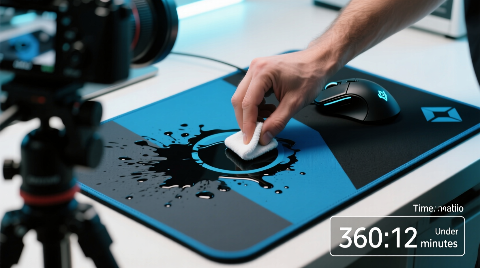 how to remove ink from gamer mouse pads safely
