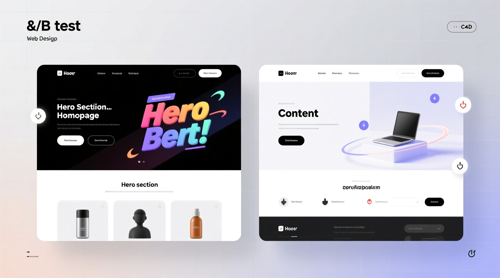 a b test your web design