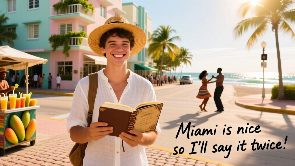 Miami Is Nice—So I’ll Say It Twice: A Ground-Level Portrait of Sun, Salt, and Surprising Depth
