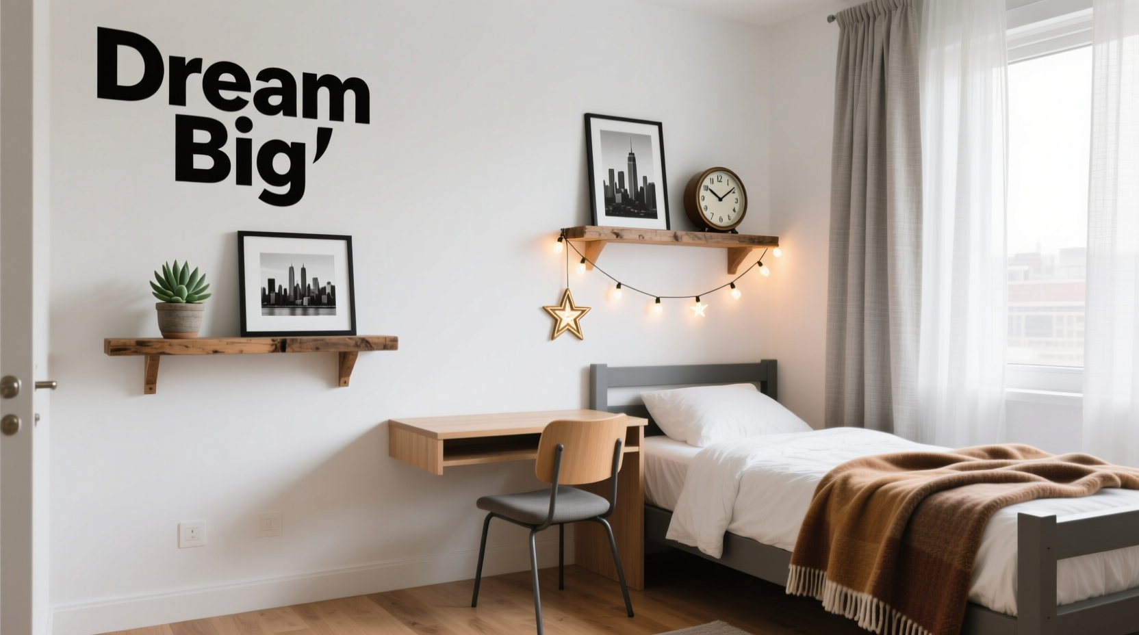 how to decorate a dorm room on a budget without violating rules