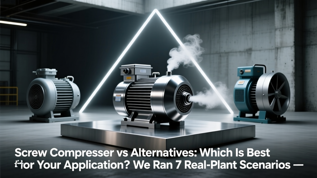 Screw vs. Other Compressors: Real-Plant ROI Comparison