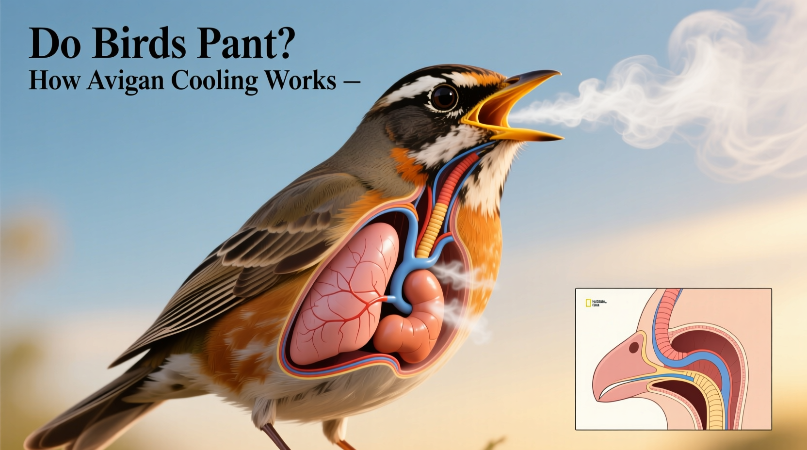do birds pant