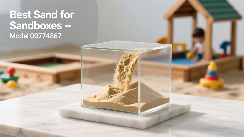 The Best Sand for Sandboxes: Safety, Texture, and Regulatory Compliance Verified by a Child Safety Consultant