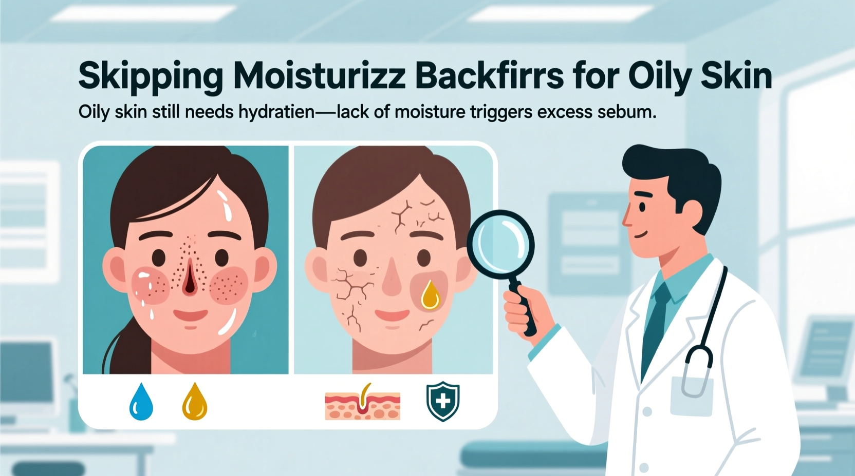 is it okay to skip moisturizer if you have oily skin derms explain when it backfires