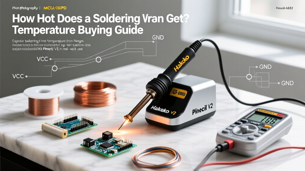 How Hot Does a Soldering Iron Get? Temperature Buying Guide