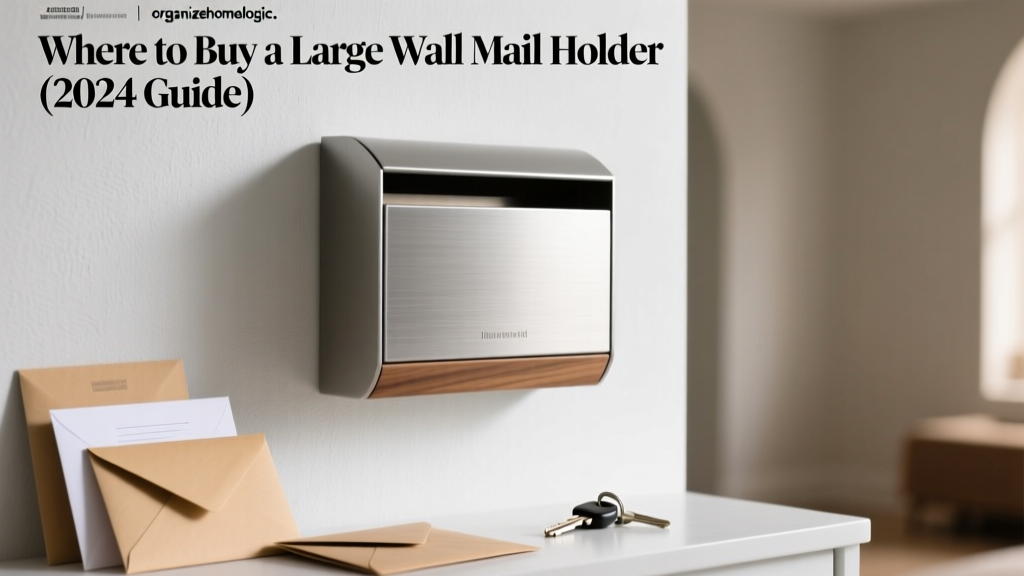 Where to Buy a Large Wall Mail Holder (2024 Guide)