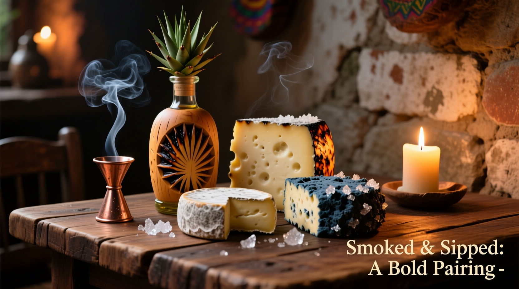 how to pair mezcal with smoky cheeses for a bold flavor experience