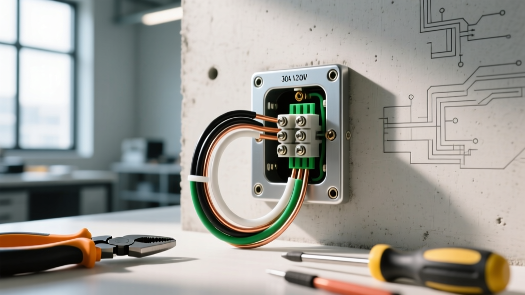How to Wire a 30amp 120v Outlet (NEMA 5-30R) Safely