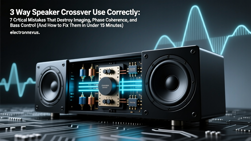 3 Way Speaker Crossover Use Correctly: 7 Critical Mistakes That Destroy Imaging, Phase Coherence, and Bass Control (And How to Fix Them in Under 15 Minutes)