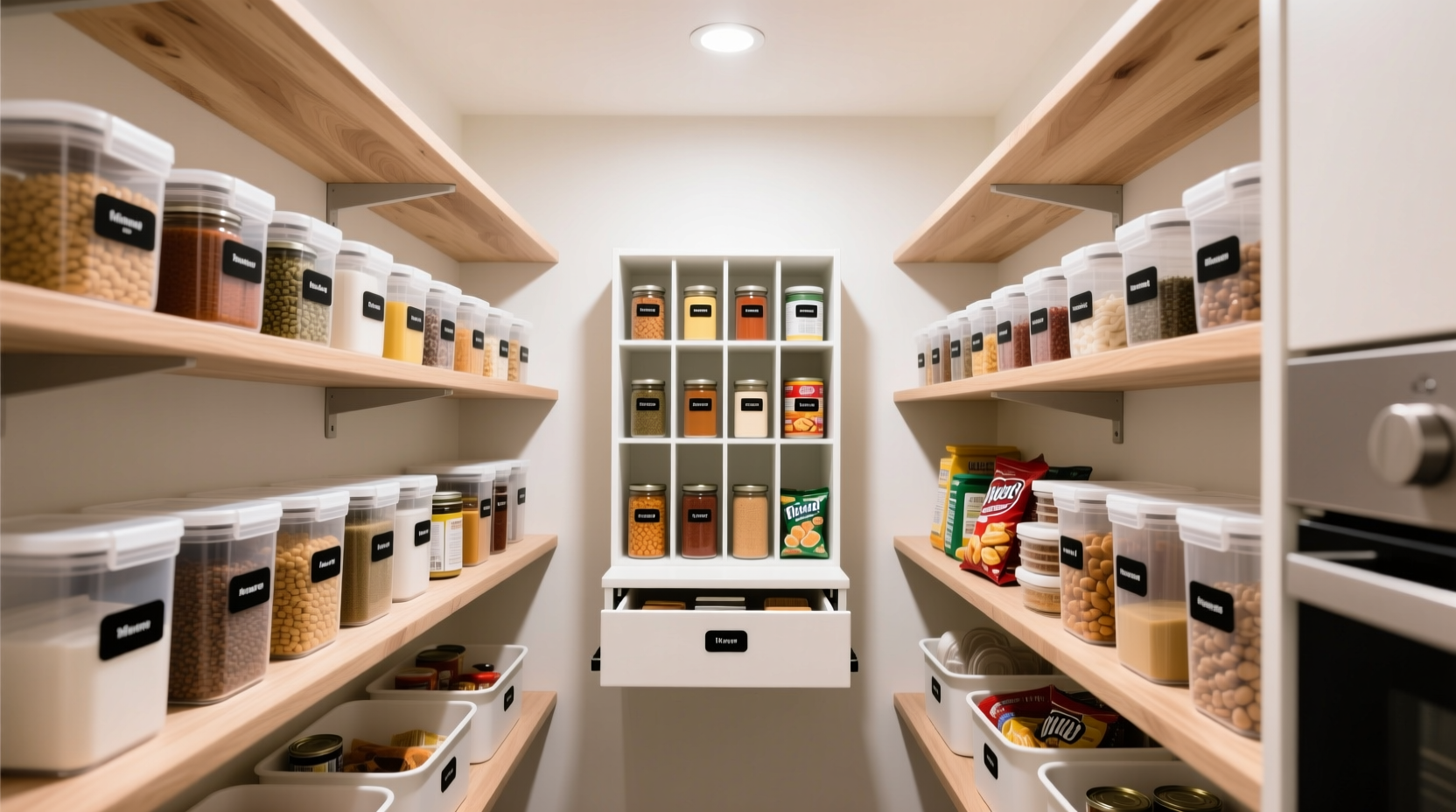 best strategies to organize a tiny pantry without buying extra bins