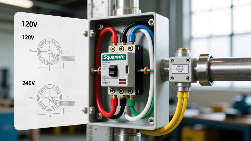 120V & 240V Pressure Switch Wiring Diagram for Well Pump Setups