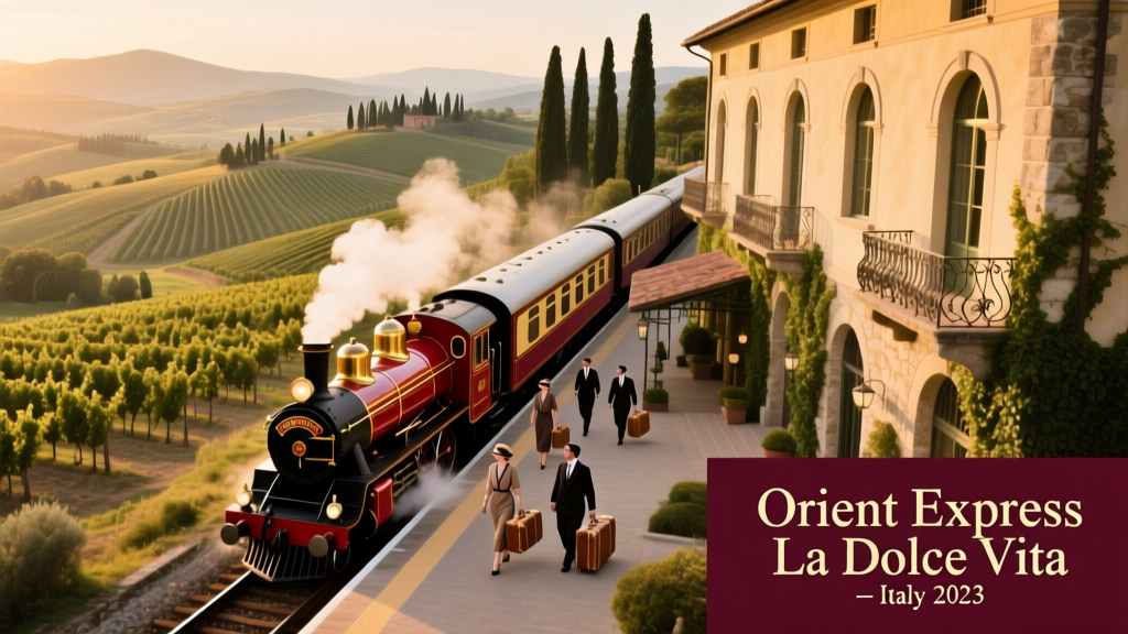 The Orient Express La Dolce Vita Train Is Coming To Italy In 2023: A New Standard in Luxury Rail Travel