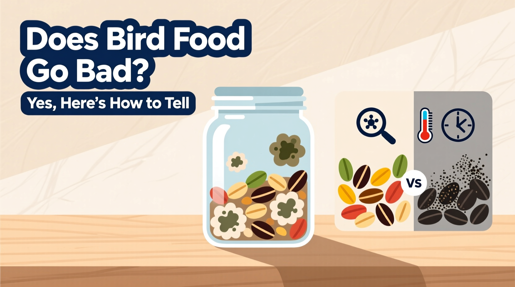does bird food go bad