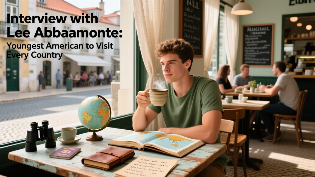 Interview with Lee Abbamonte: Youngest American to Visit Every Country