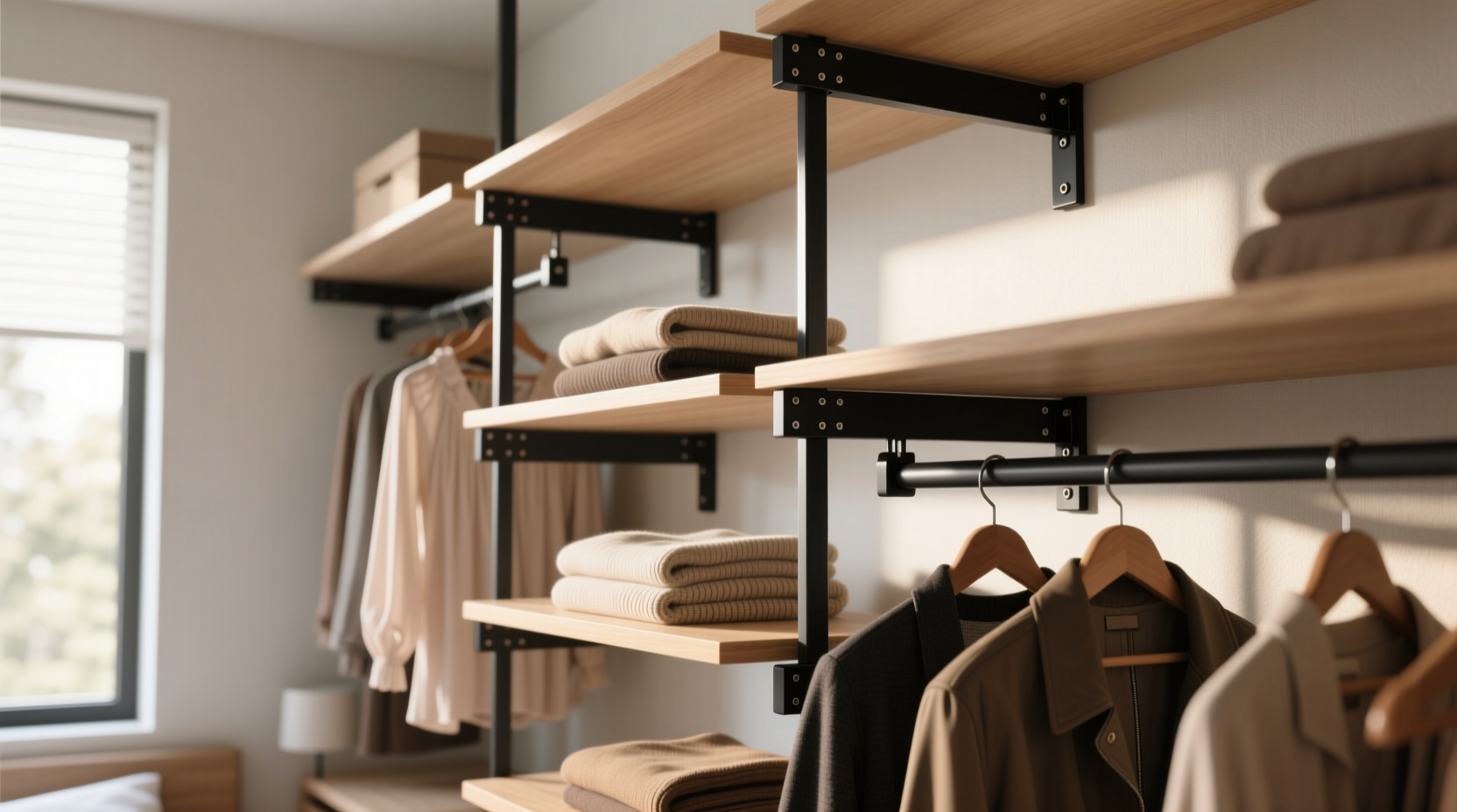 closet organization tips adjustable vs pegboard systems