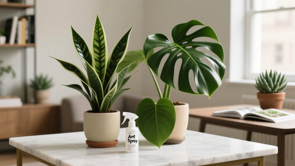 Can I Spray Ant Spray on Indoor House Plants?
