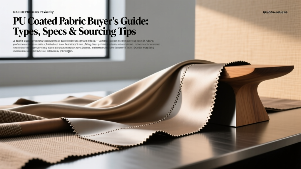 PU Coated Fabric Buyer’s Guide: Types, Specs & Sourcing Tips