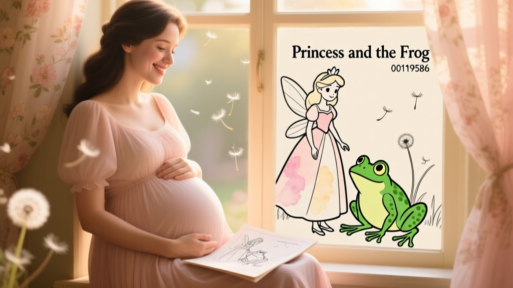 Princess and the Frog Coloring Pages: A Mindful, Developmentally Supportive Resource for Prenatal and Early Childhood Wellness