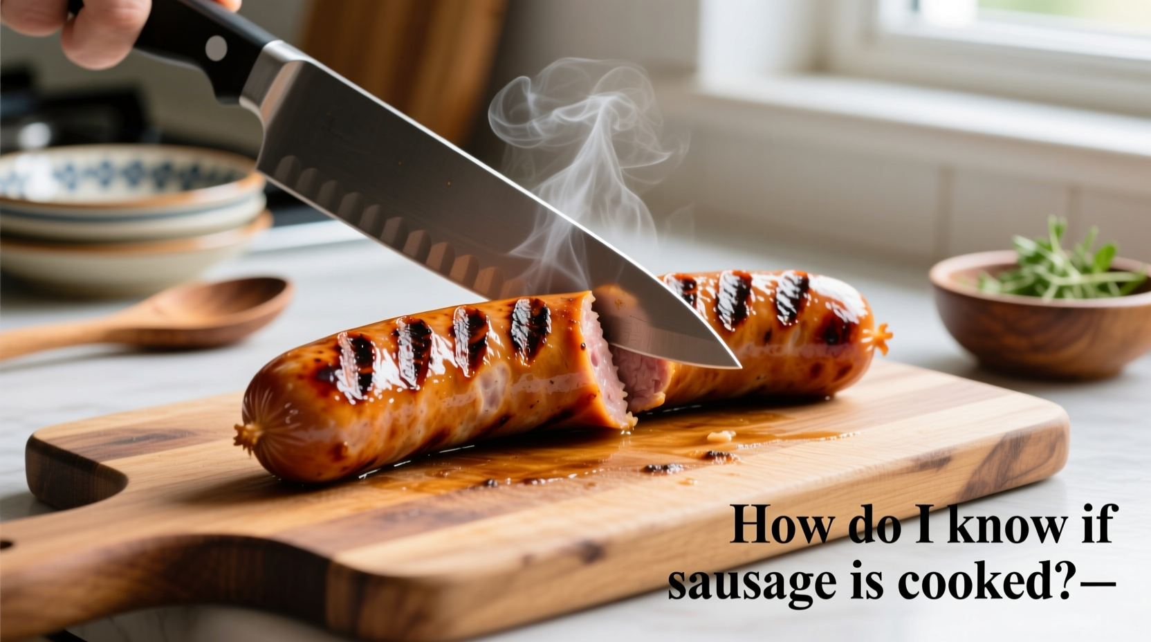 How to Know If Sausage Is Cooked: Safe Temperature Guide